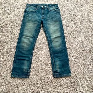 Men’s Straight Leg Denim Jeans- 32x30